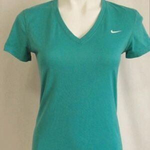 Women’s Nike Dri-Fit V Neck Shirt- Medium